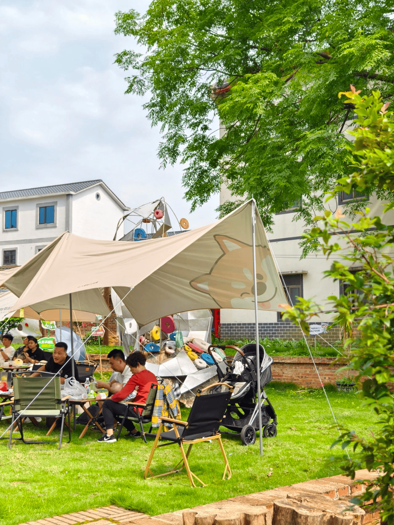 广富林郊野公园烧烤图片