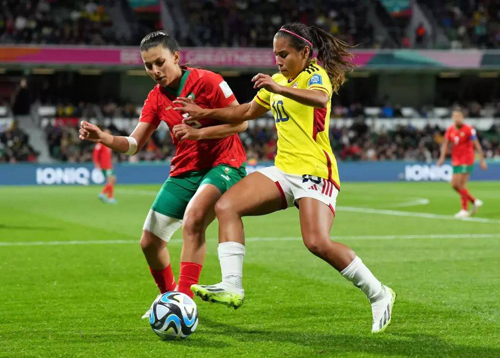 奥运会女足比赛加拿大女足对阵哥伦比亚女足