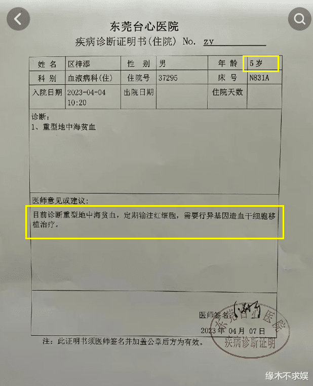 贫血病例单子图片高清图片