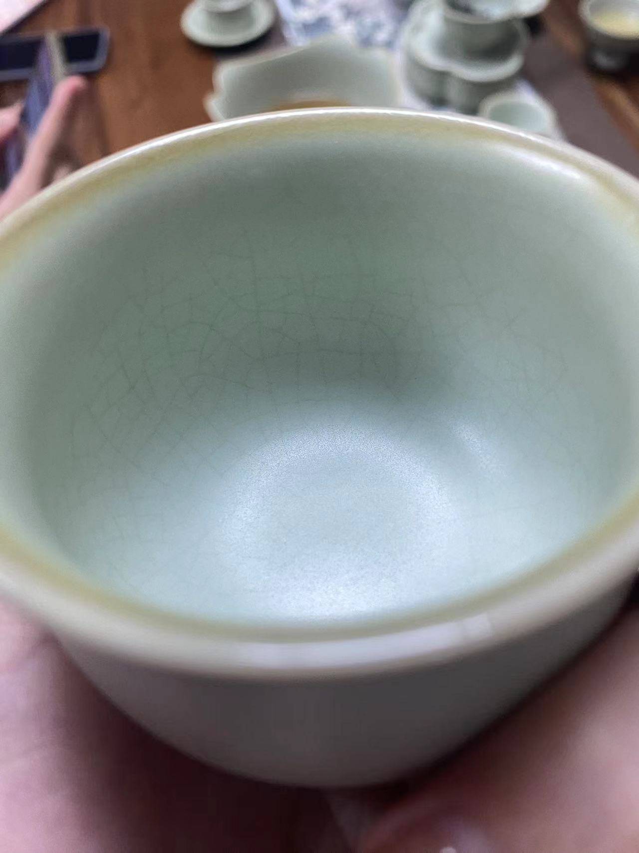 震惊汝窑第二天就开片了