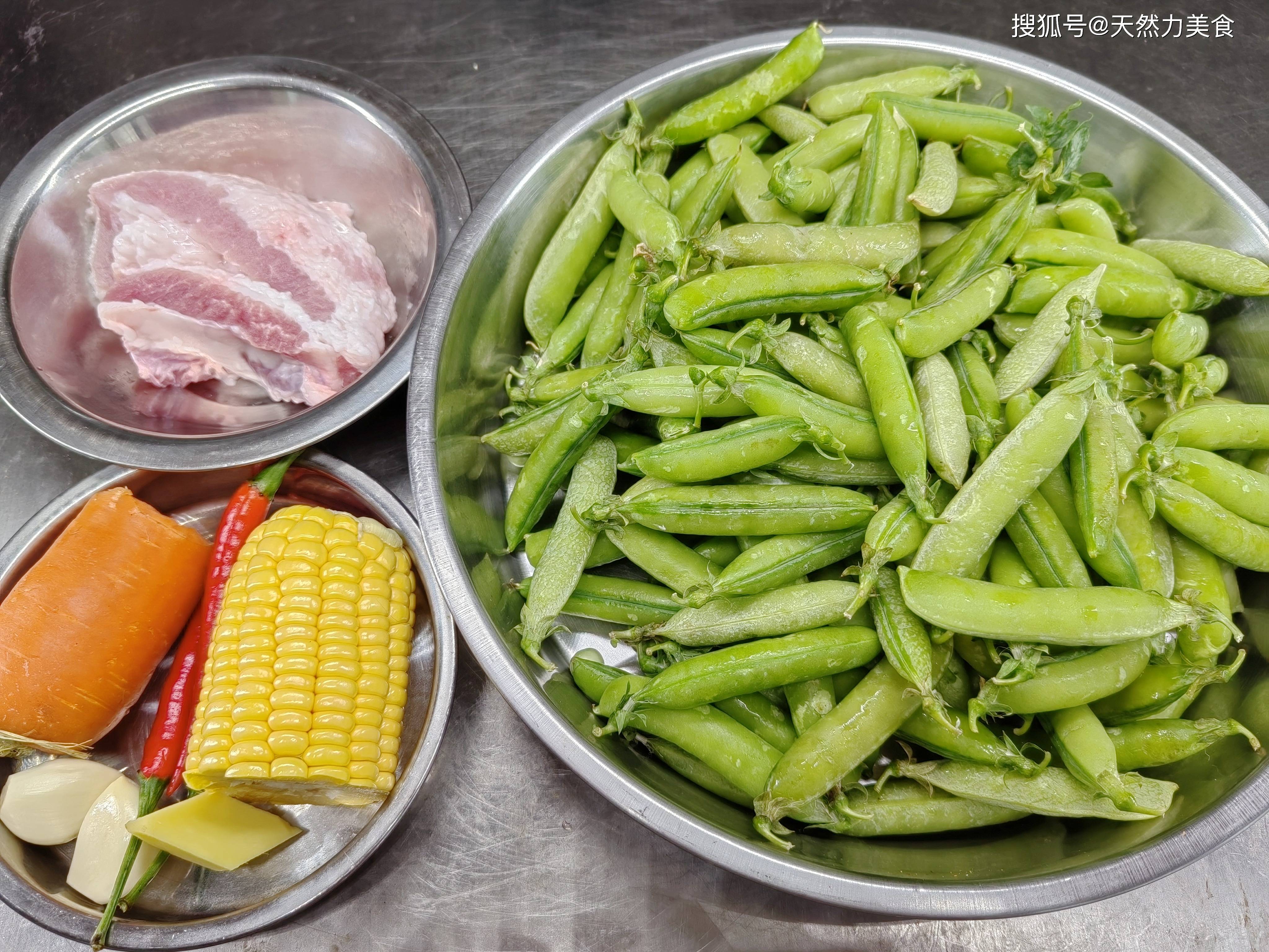 清香味美 搭配合理 豌豆炒肉的家常做法 孩子喜欢大人满意