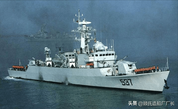 驰骋在南海的"红色海防舰",人民海军053h1g型导弹护卫舰的故事