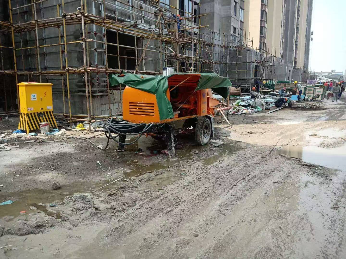 江苏南通客土湿喷机客土喷播机喷土机出租出售_生态_项目_施工
