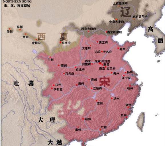 刘裕宋朝地图图片