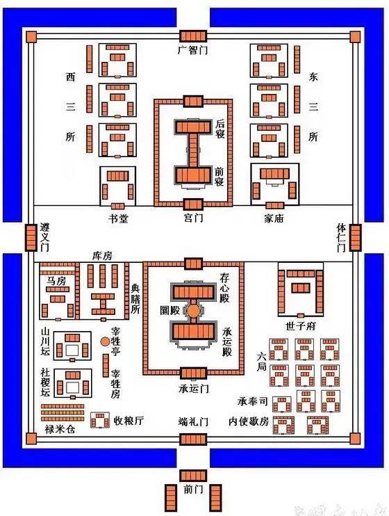 奉天殿平面图图片