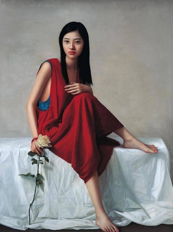 冷军输得最无奈的一次:都是超现实派画家,他的油画却更加有情感