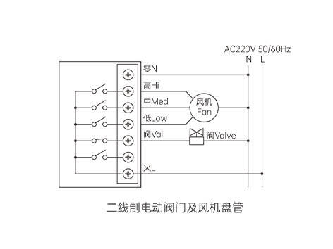 温度显示器接线图图片