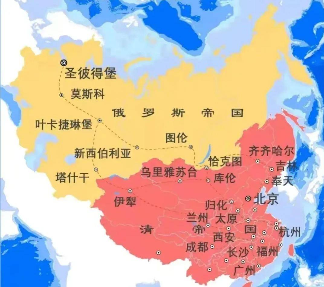 苏联领土变化图片