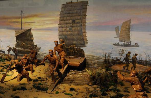 却深入险境客串侦察员,铸就名标军史的大胜_王坤_黄朝天_一江山岛战役