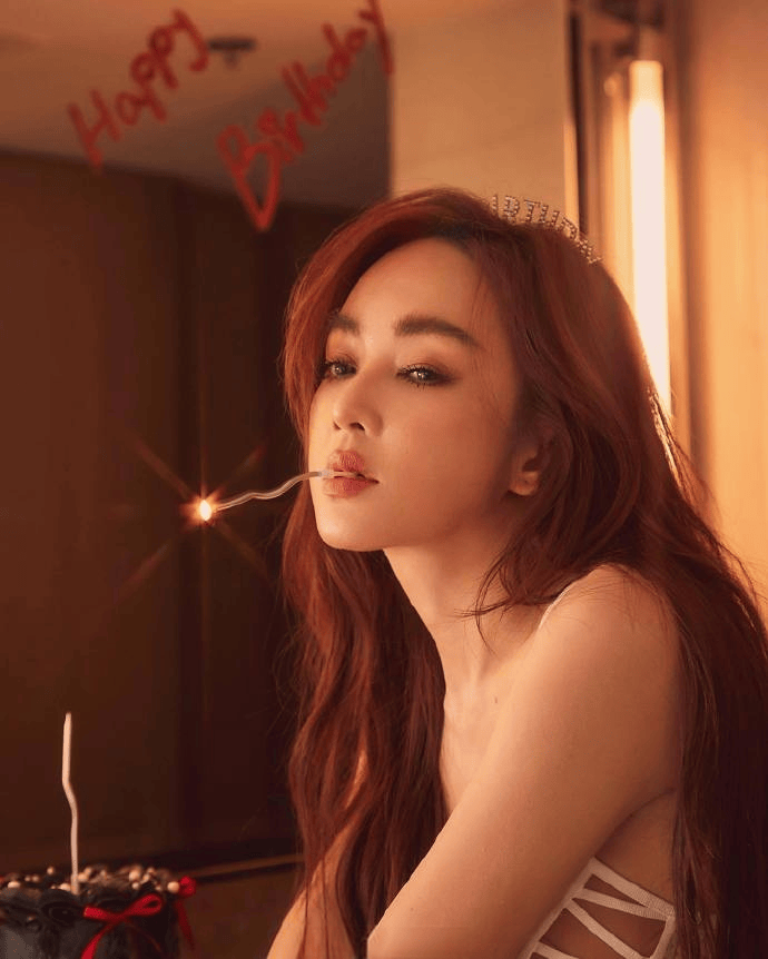 泰剧女神poei陈贝贝的冻龄秘诀,44岁身材颜值依旧在线!