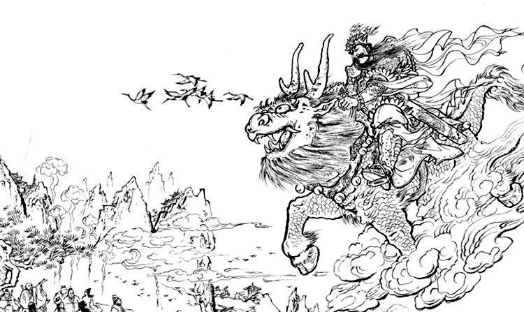 闻太师往西海九龙岛请四圣的时候,四圣直接就说,既然是闻道兄开口,我