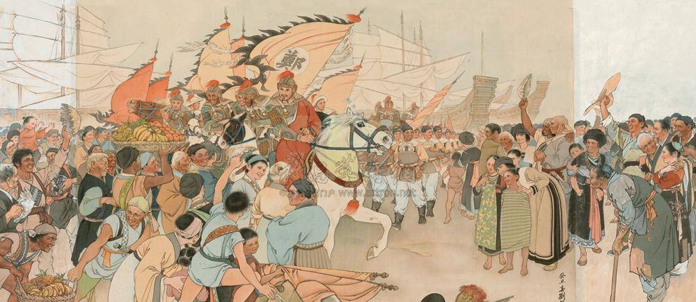 后来清军入关,南明小朝廷