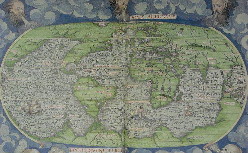 墨瓦蜡泥加,欧洲千年传说中的南方大陆是怎么回事?_地区_地图_世纪