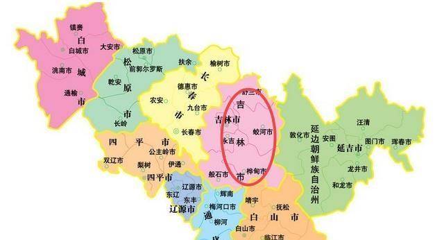 吉林集安地理位置图片