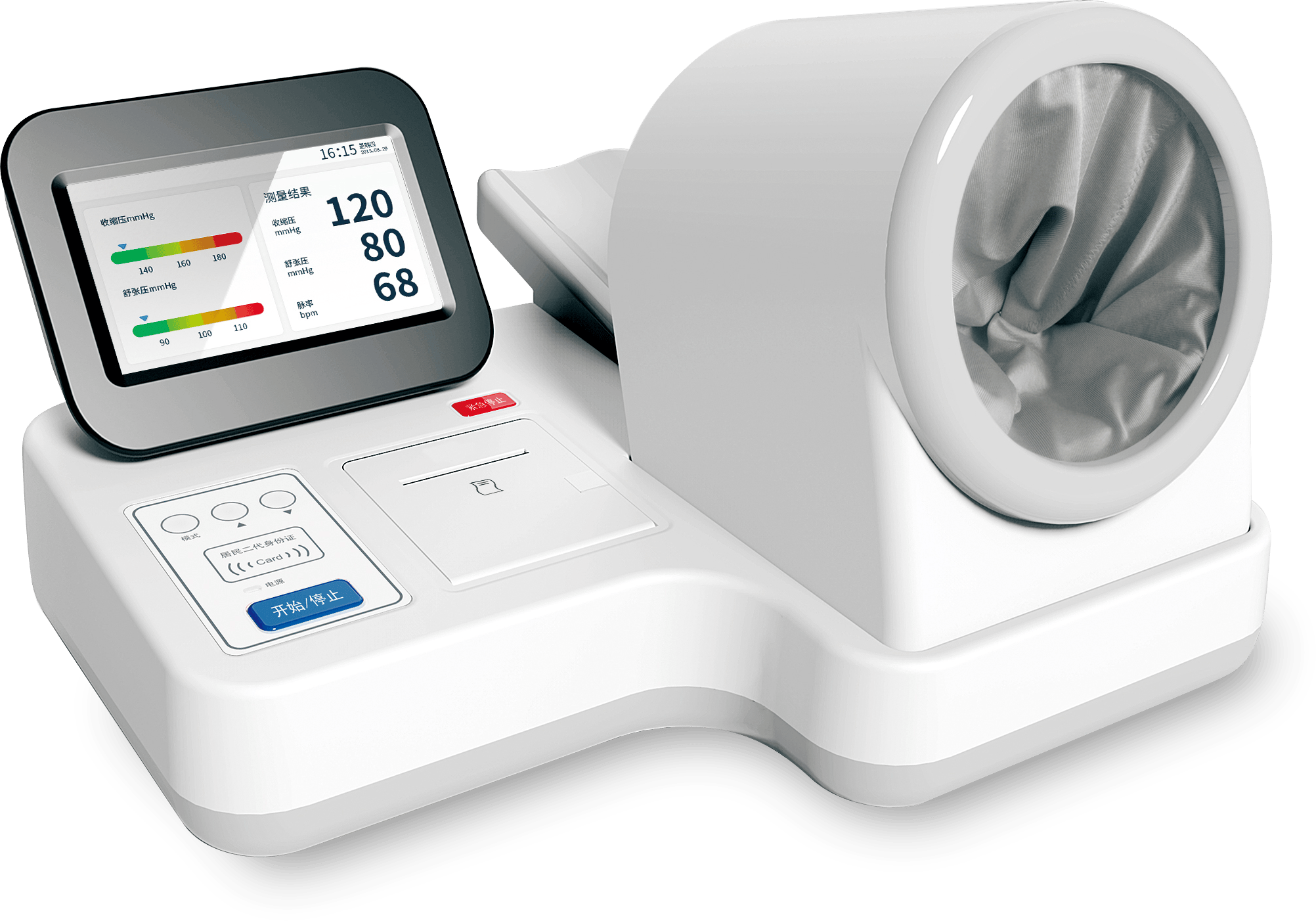 康复中心普遍对血压检测的频率要求较高,因此仪器的耐用性和测量准确