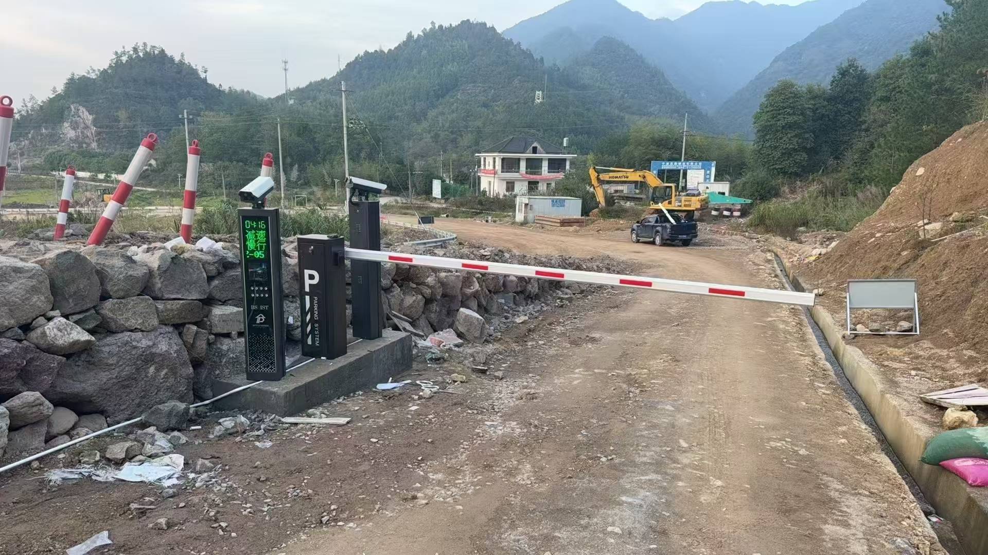 苏州小区景区车辆道闸车牌识别系统