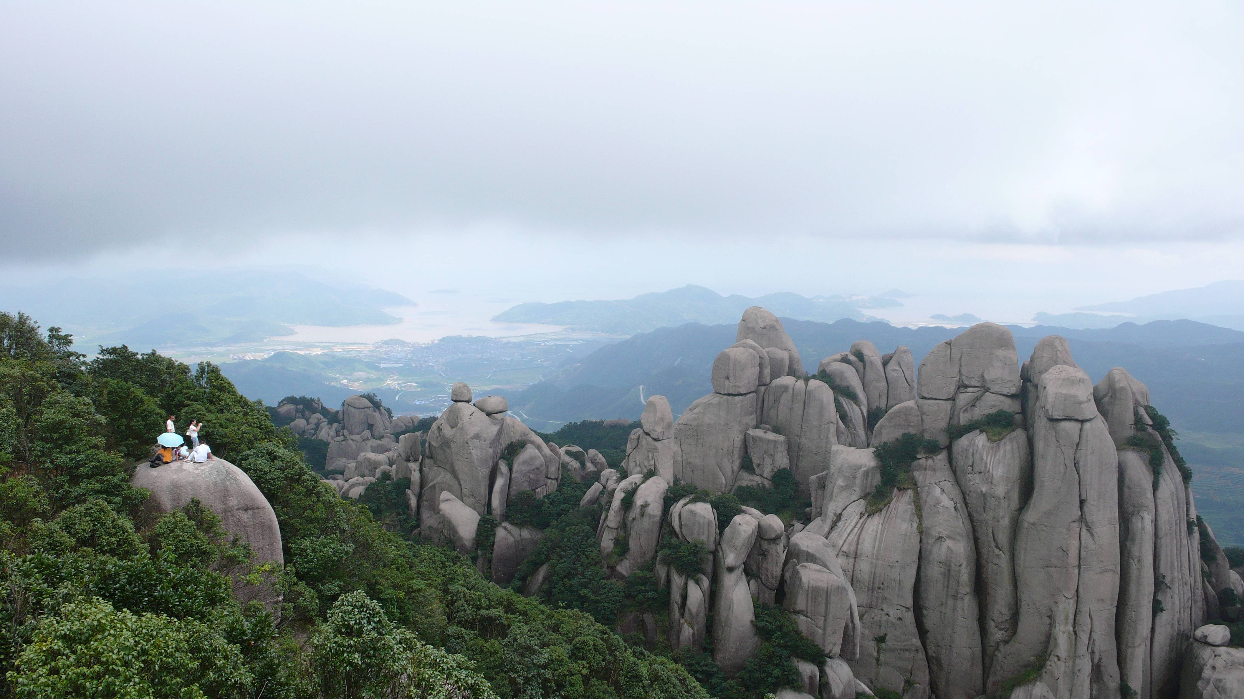 太姥山萨公岭图片