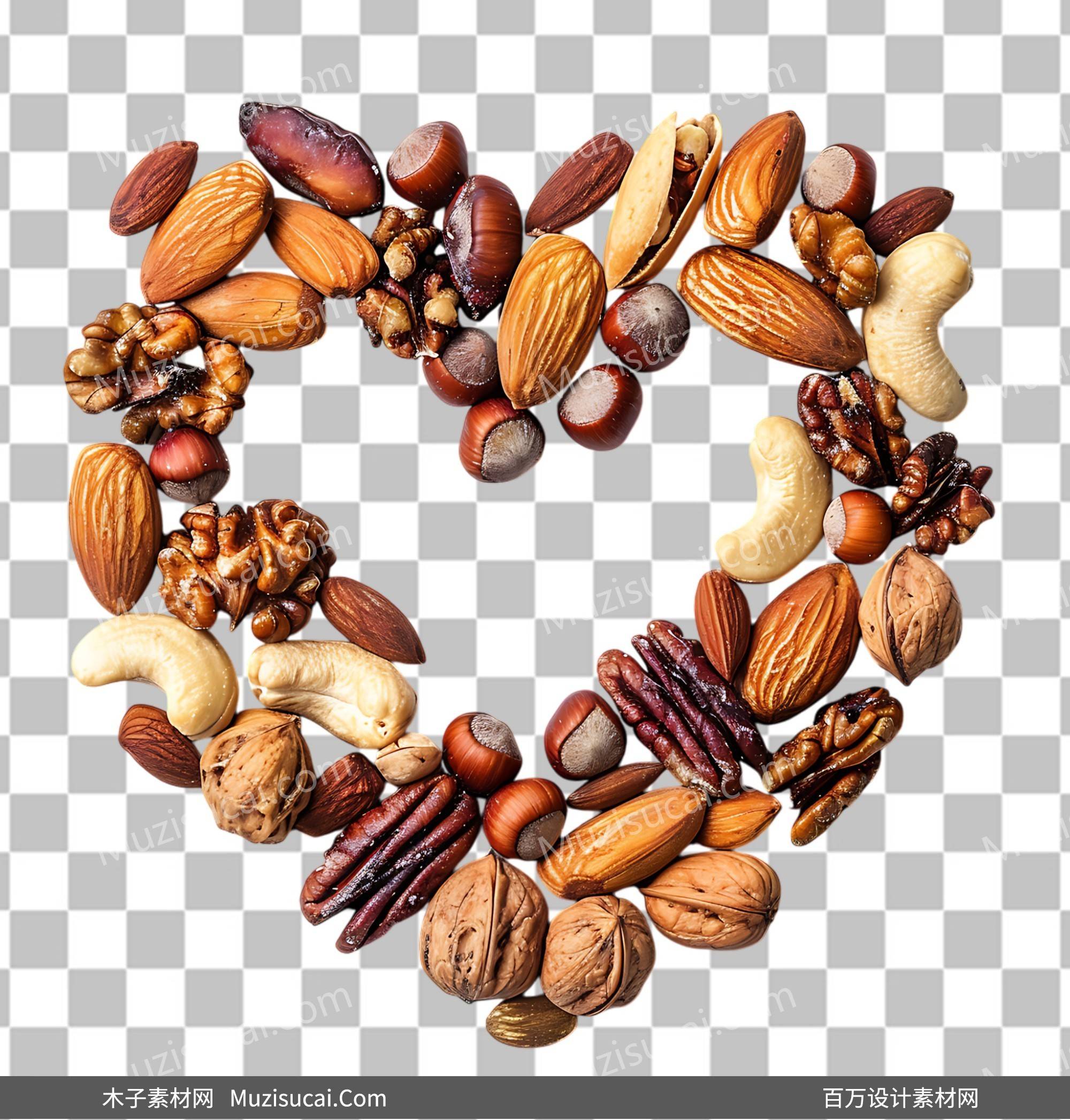 高品质免扣坚果素材大集合