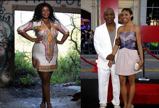 虎父无犬女:泰森长女逆袭,减肥100多斤成模特,三女儿是万人迷