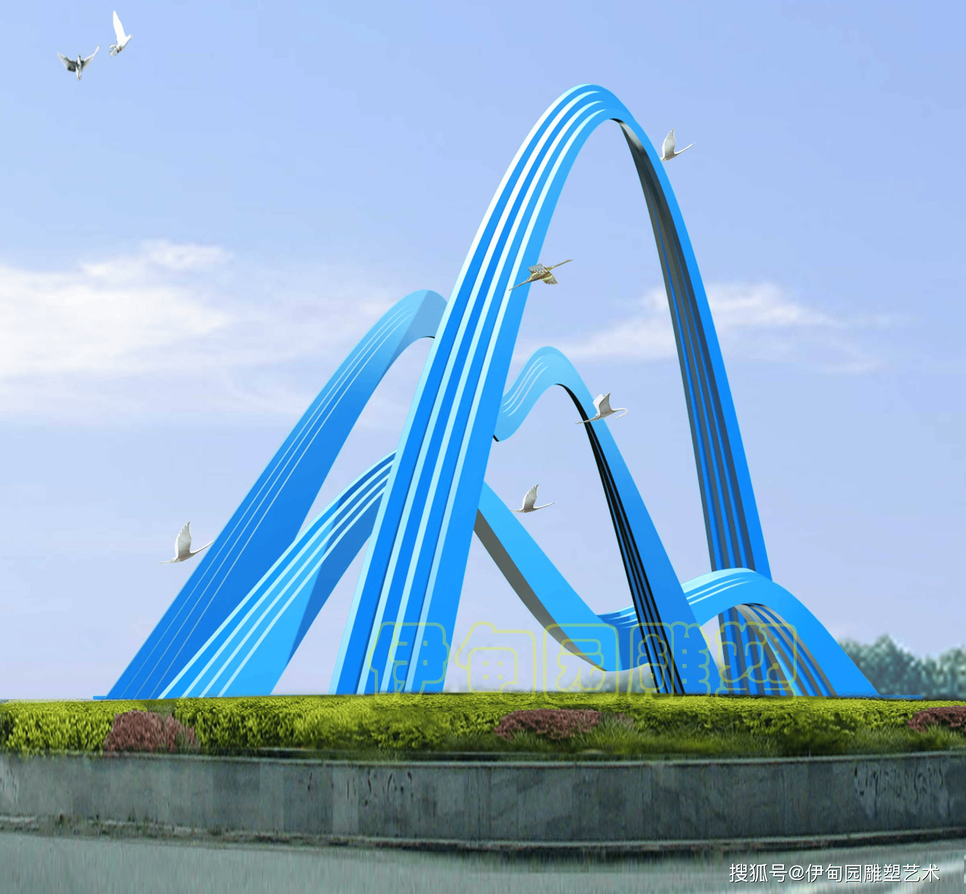 文化景观雕塑设计是艺术与灵魂的交融