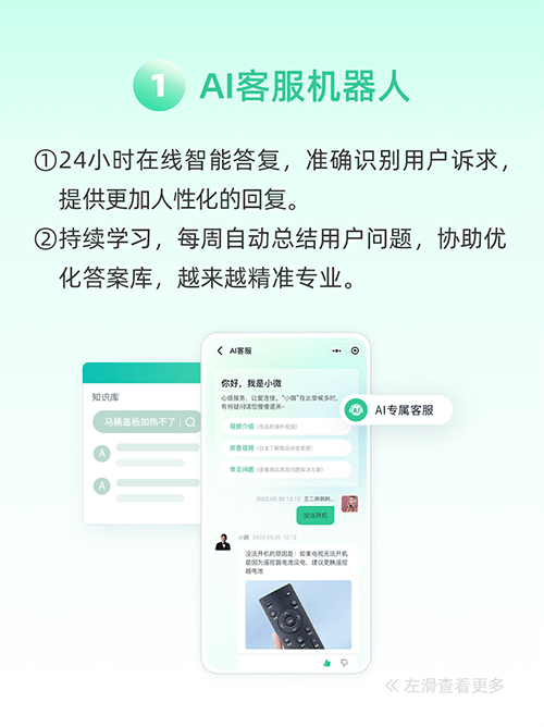 ai智能客服的时间表