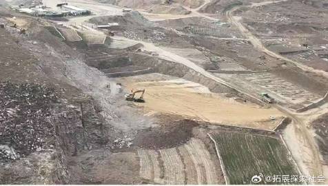 山东新泰山体治理还是盗采矿产 蒙阴违法车辆运