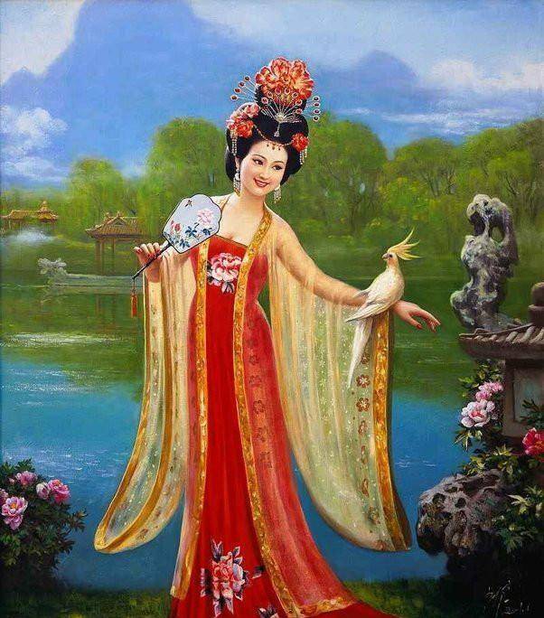 丰盈丰满的杨玉环1987