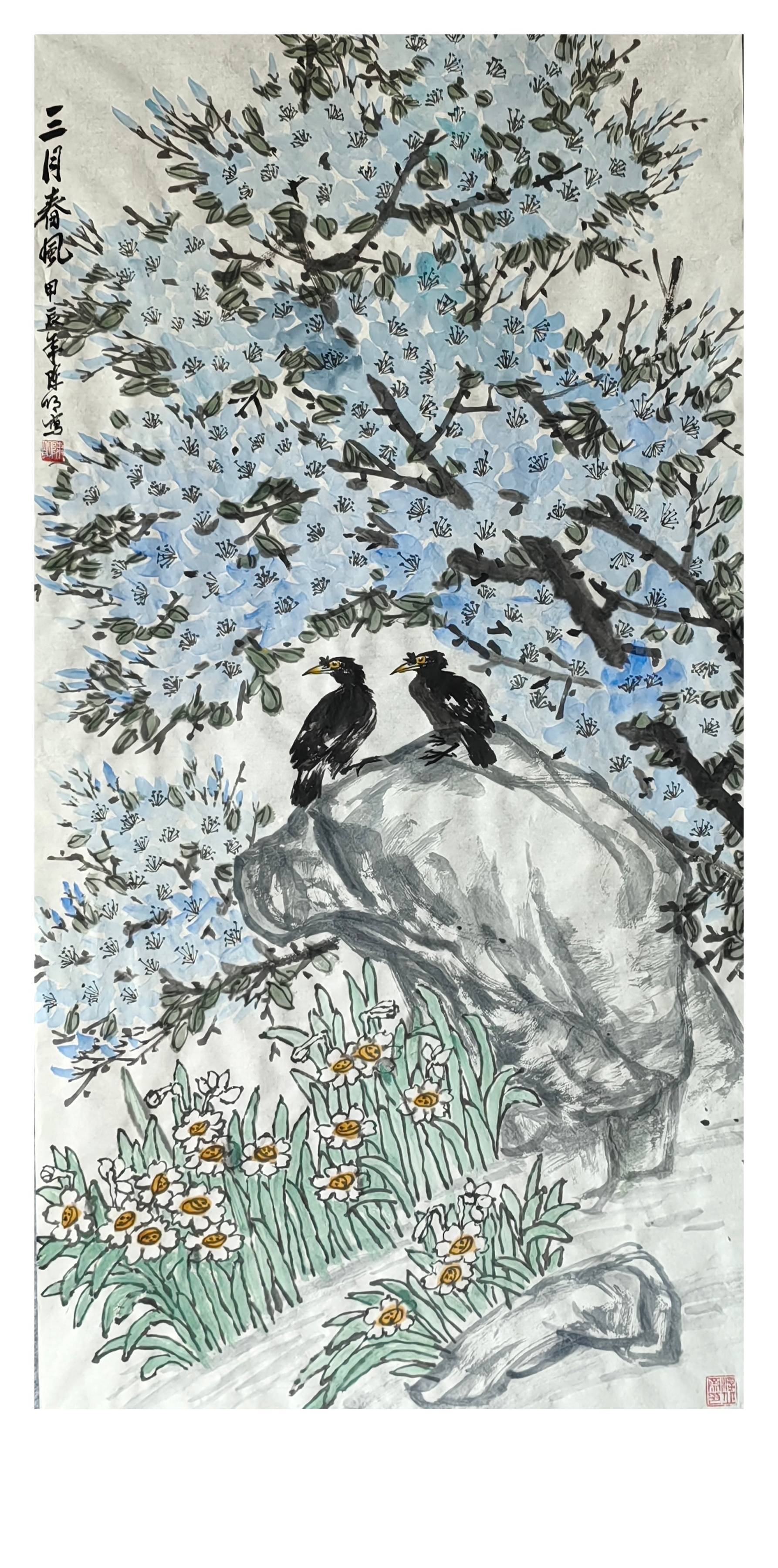 国家一级美术师陈明作品欣赏