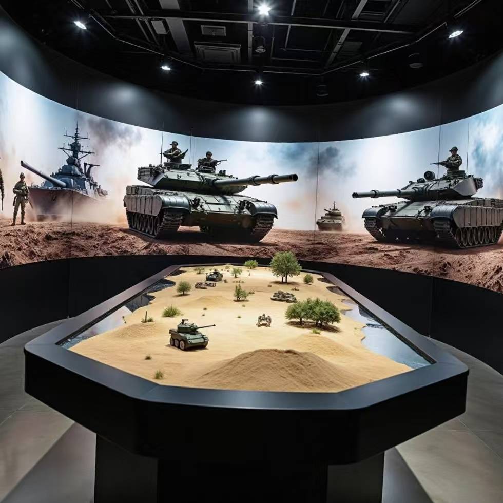 军事作战对抗模拟电子沙盘制作概述