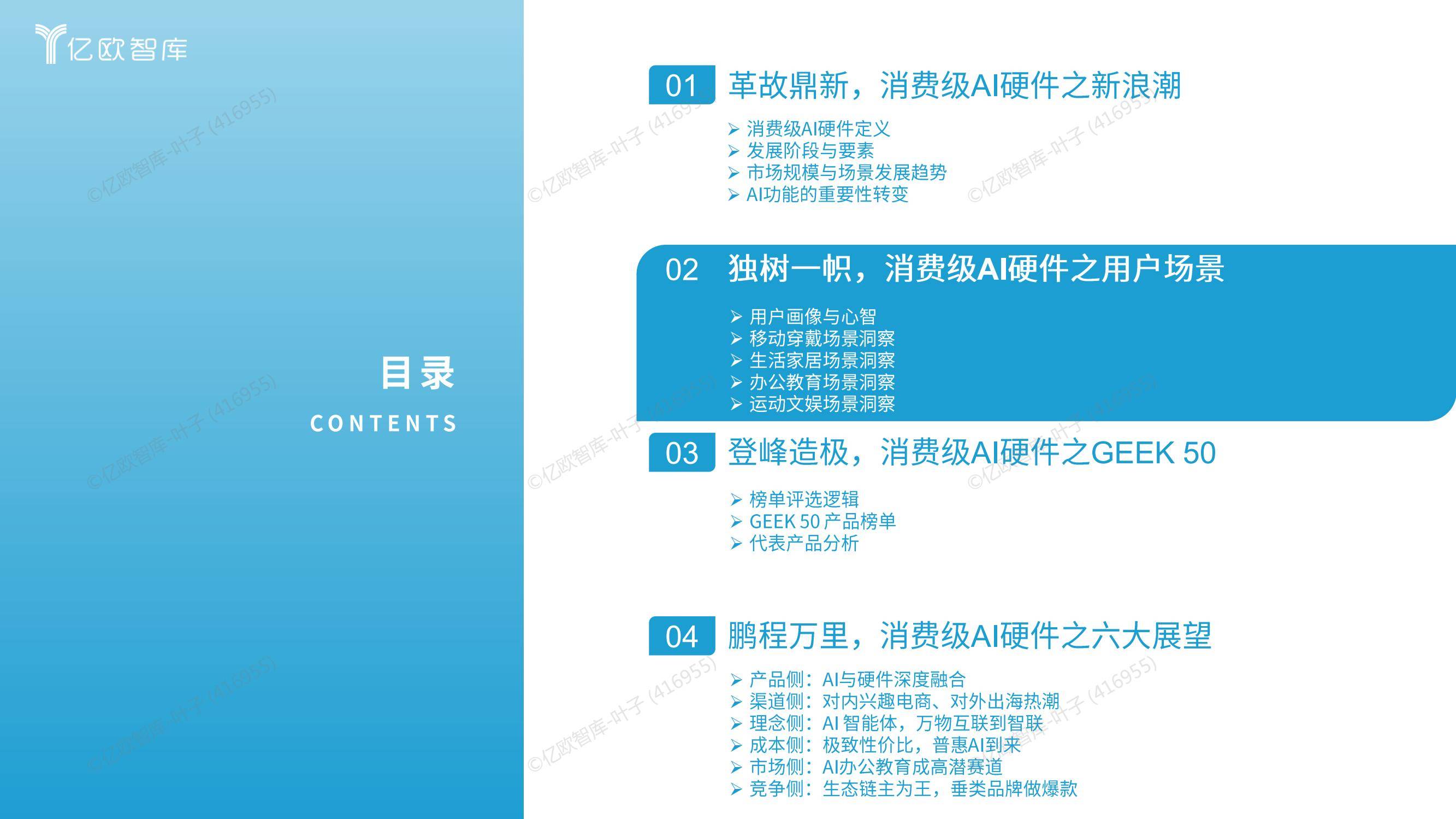 亿欧智库：2024年中国消费级AI硬件价值洞察及Geek50榜单报告-报告智库