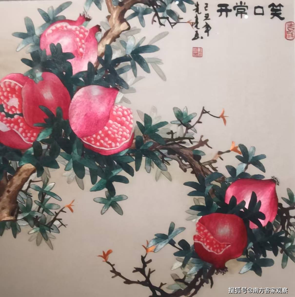 针尖上的诗行湘绣绘就千年风华