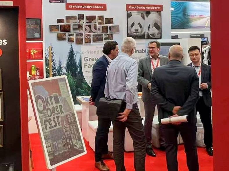 DKE东方科脉亮相Embedded World 2025，前沿电子纸技术产品全球吸睛的图7