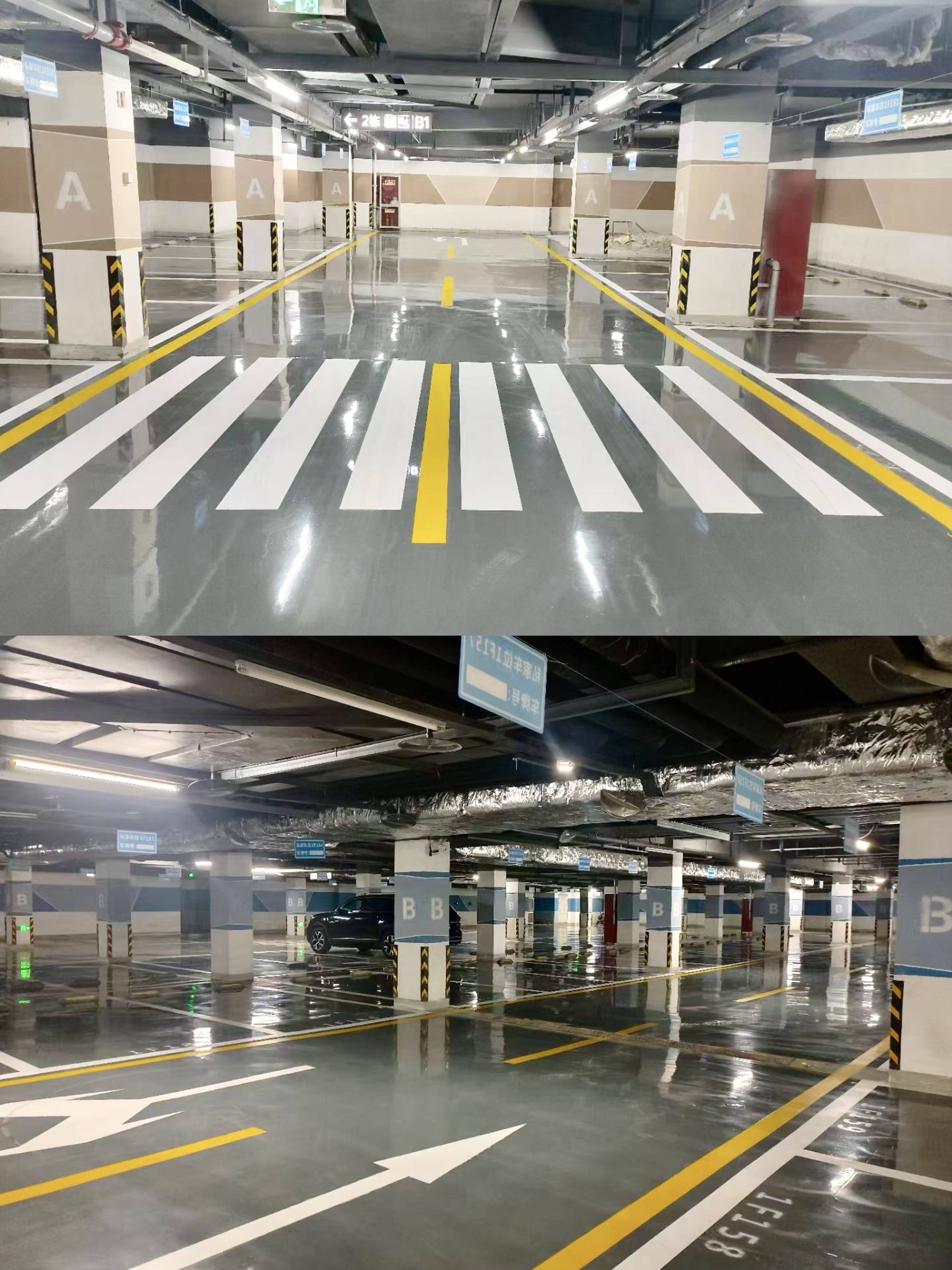 西安华秀地坪漆部分案例分享!