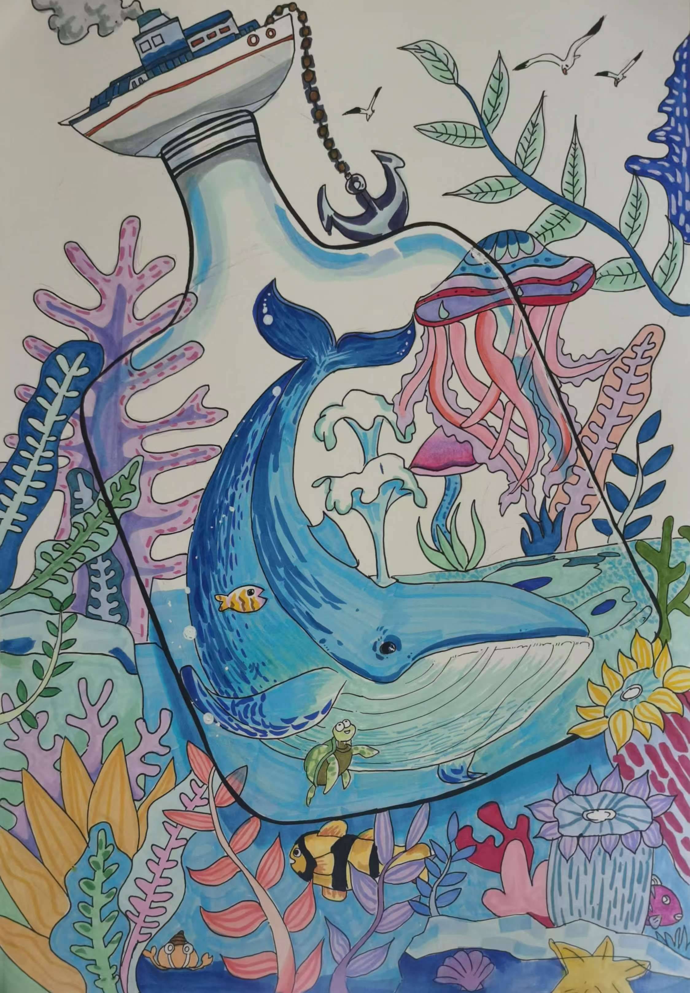 美院嘉年华青少年书画创作大赛:环保主题初赛优秀作品来袭!