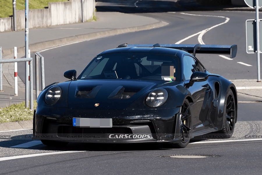 混动上身/超700马力 新款保时捷911 GT2 RS谍照揭秘