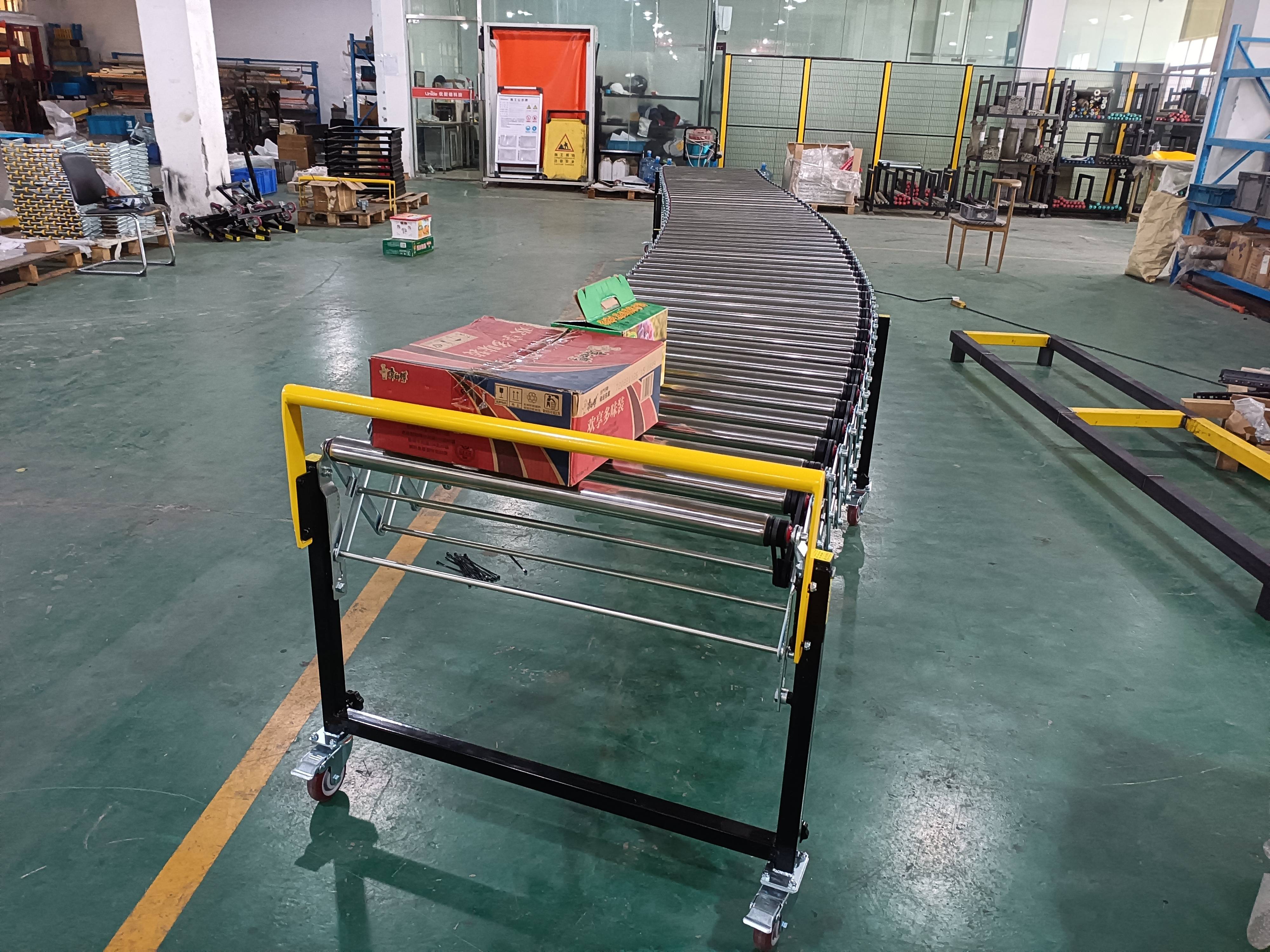 物流仓储新宠!伸缩辊筒输送机,装卸货高效新选择