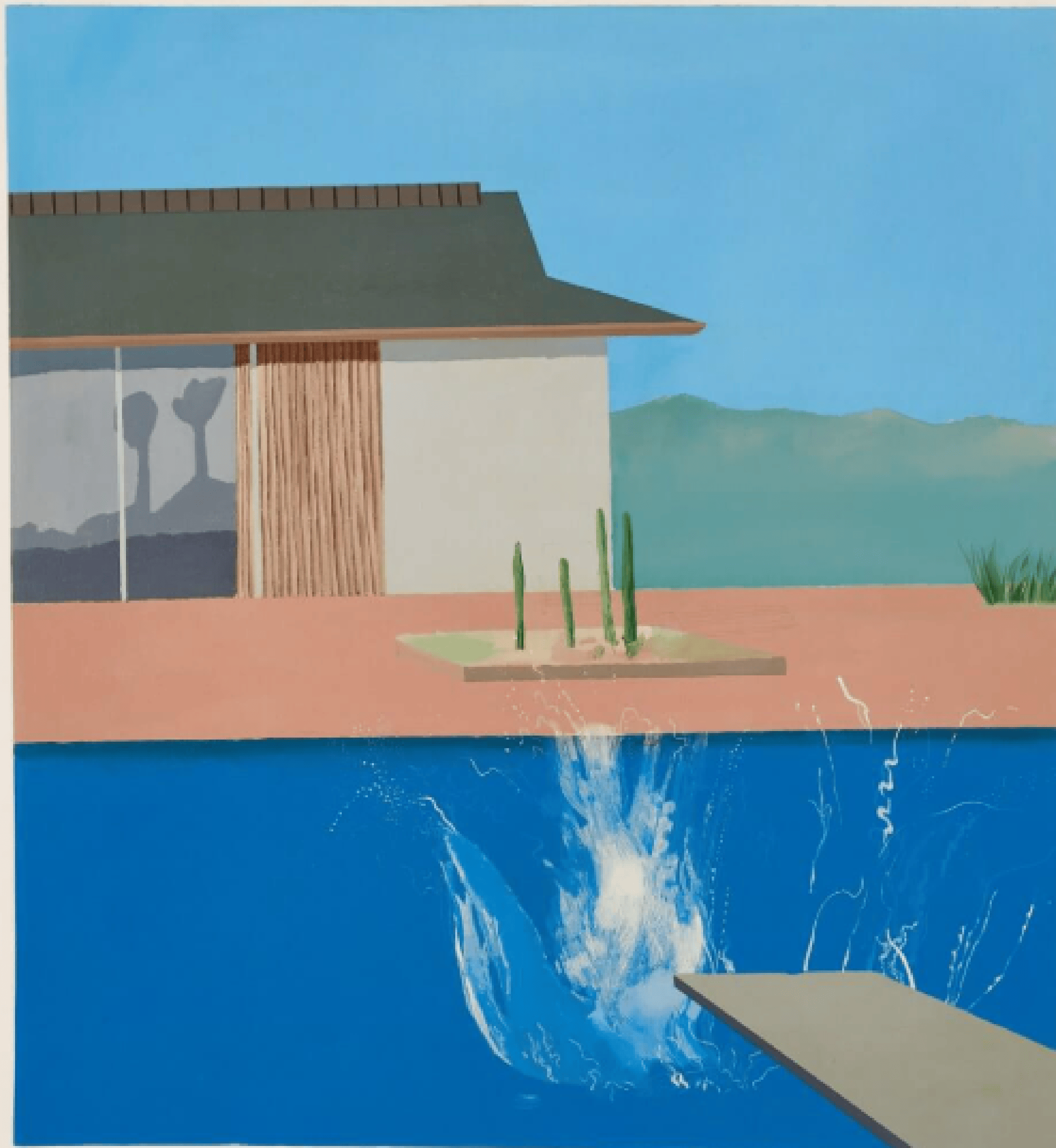 大卫·霍克尼:阳光,泳池与永恒的视觉革命