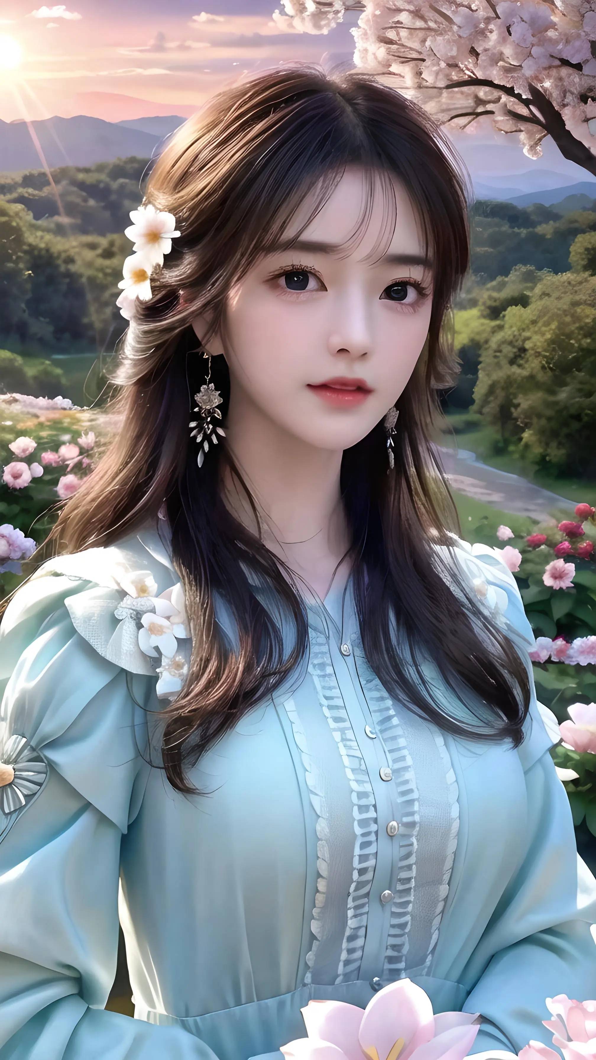 4k超清手机壁纸:唯美卡通少女系列,点亮你的屏幕!