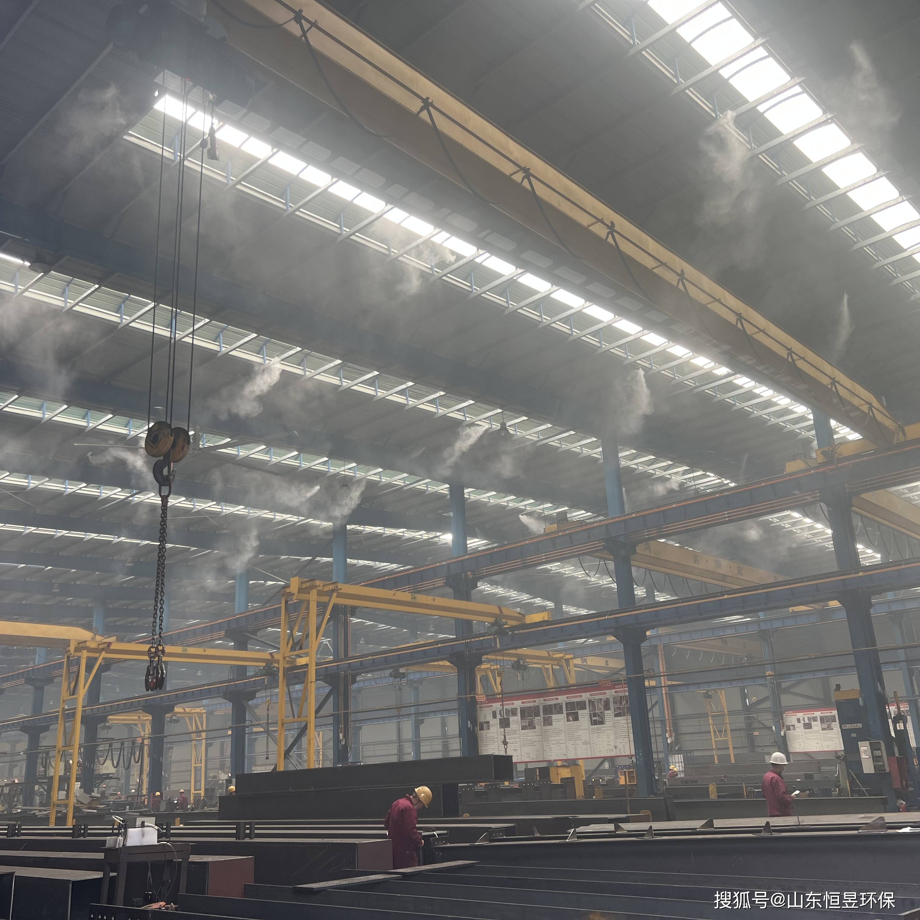 恒昱喷雾降尘设备:工业粉尘治理的"绿色引擎"