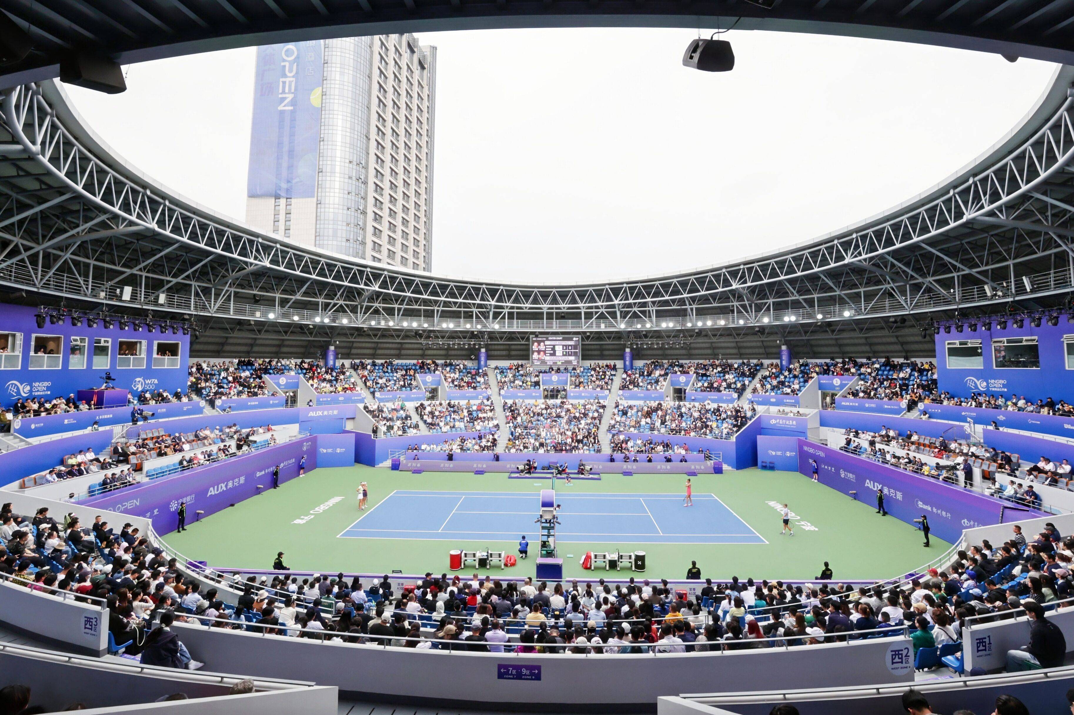 2025宁波网球公开赛：郑钦文、王欣瑜领衔，星光熠熠的WTA500赛事