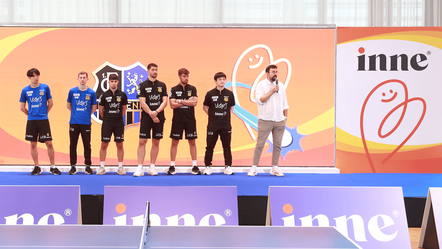 inne携手萨尔布吕肯乒乓球俱乐部，“爱的乒乓”从德国走向世界