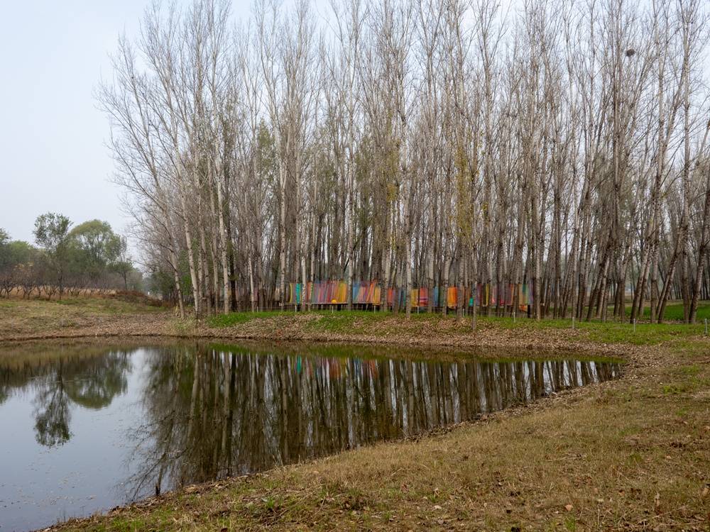 我拍建设中的弥水生态乐园