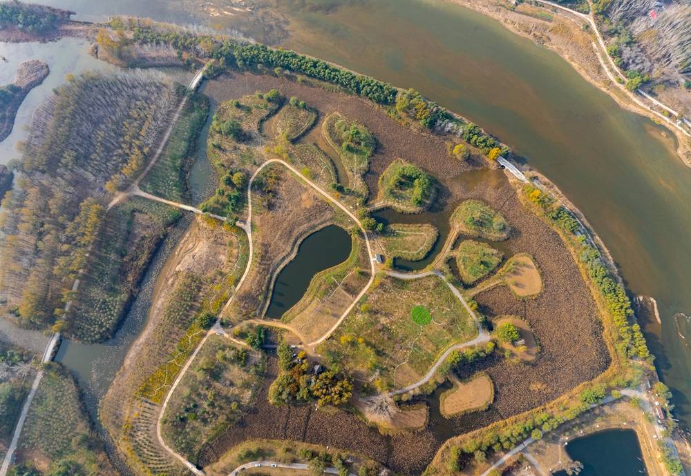 多角度看青州弥河国家湿地公园之弥水生态乐园