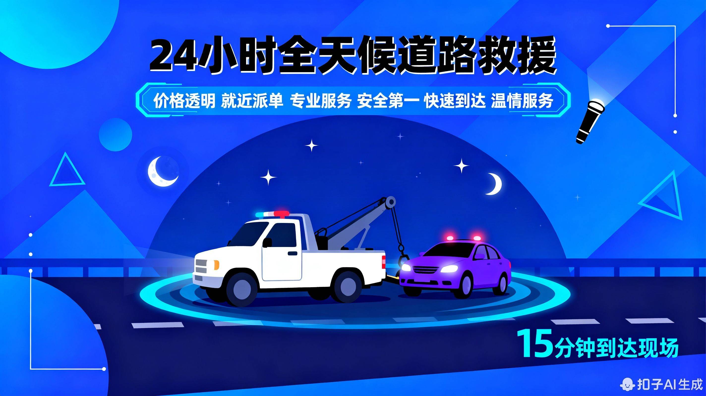武清王庆坨 汽车没电搭电