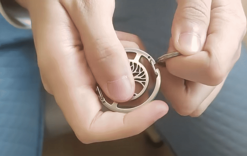 奈爱生命之树,钥匙扣的美学与实用双重奏