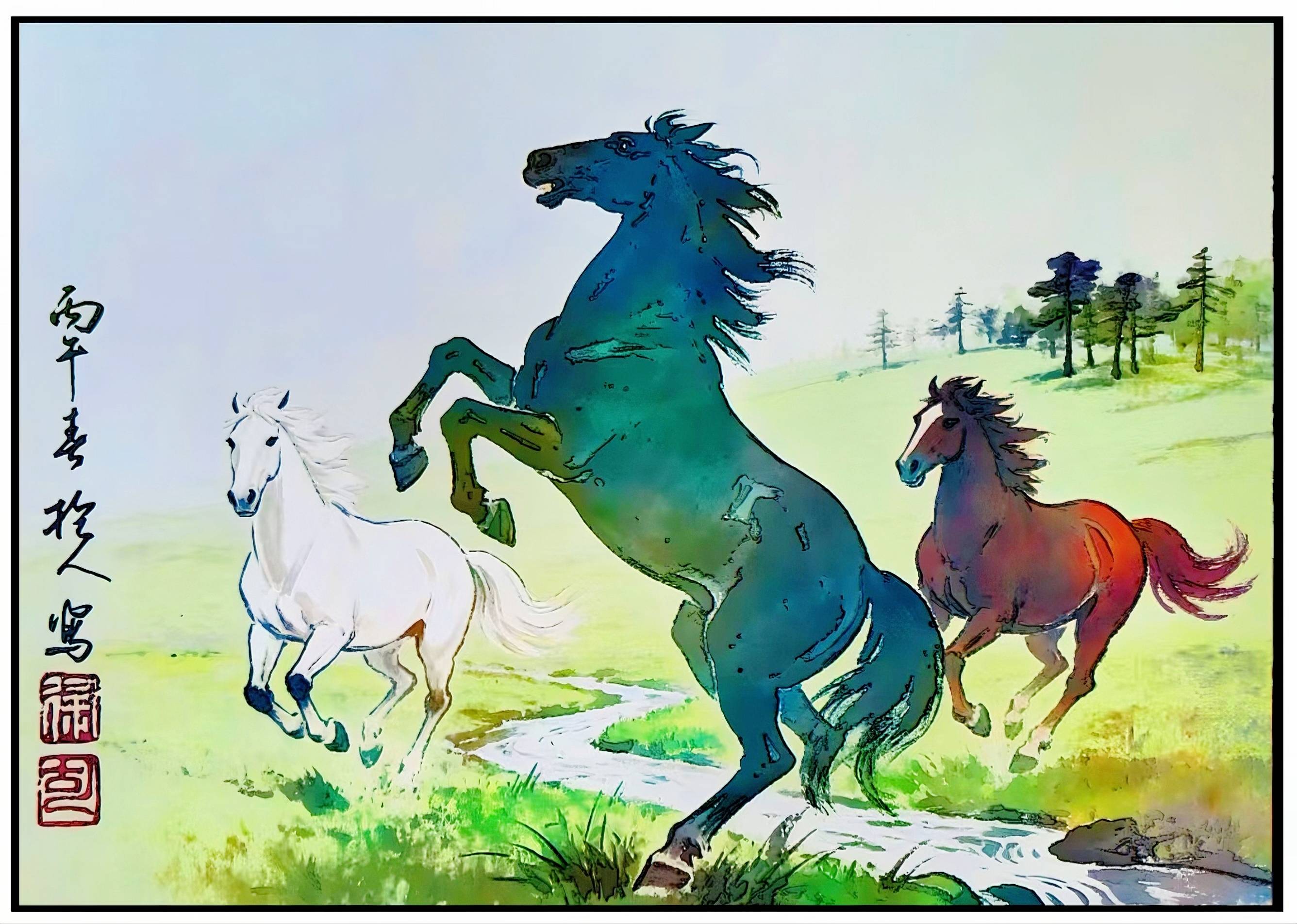 墨韵奔雷：徐克马画新作赏评