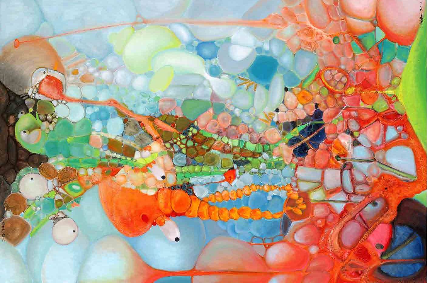 重生系列13 号 180x120cm 布面油画 2017.jpg
