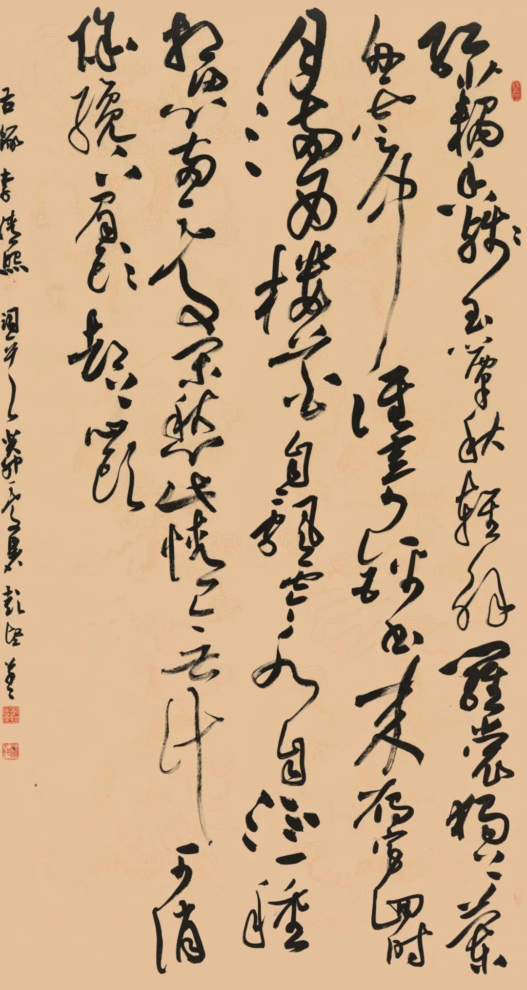 180cm×95cm隶书 曾忠八仙山联 153cm×90cm卿迎春四川省书法家协会
