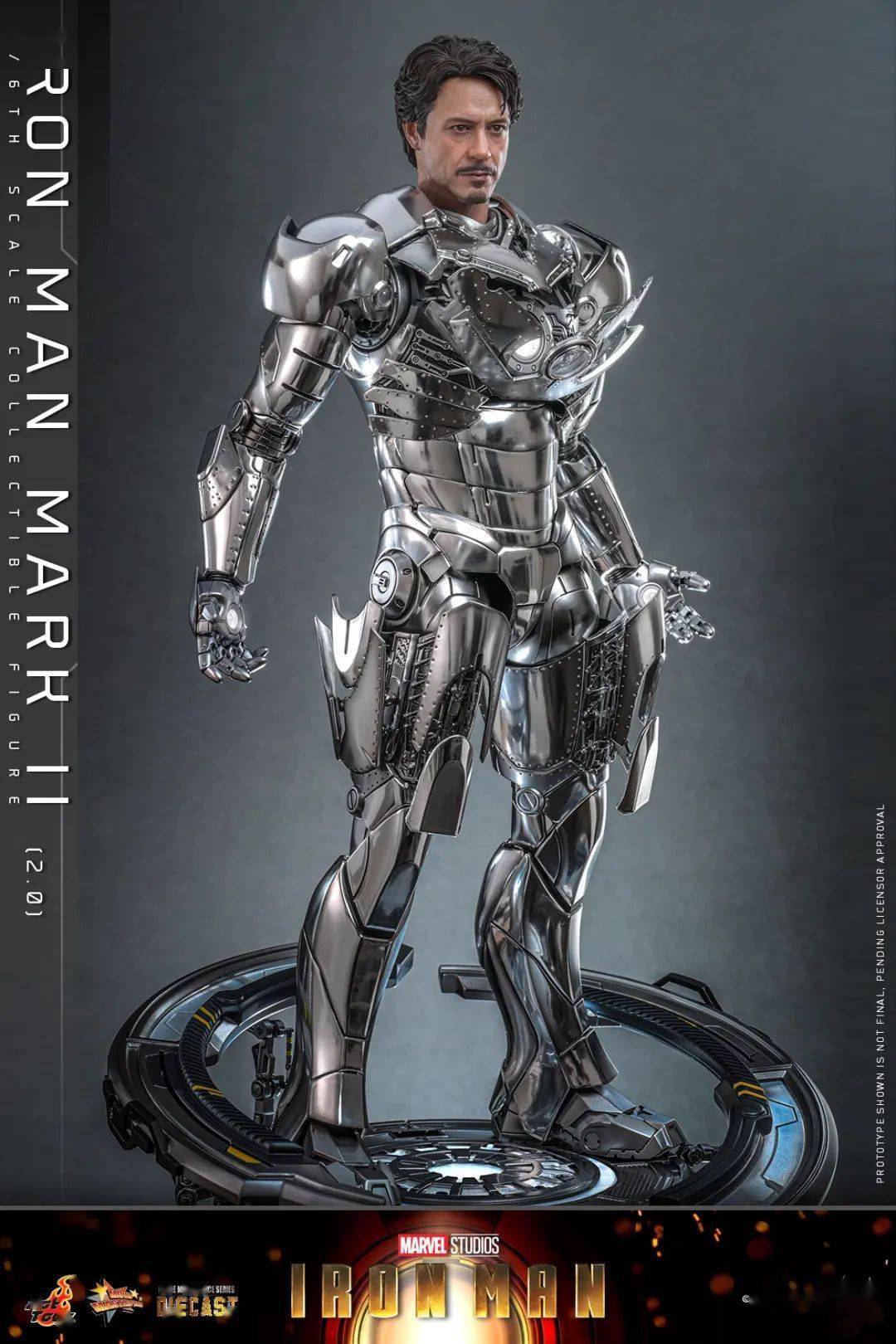 新品预定~ hottoys ht 1/6 mms733d59 钢铁侠 mark2 mk2 2