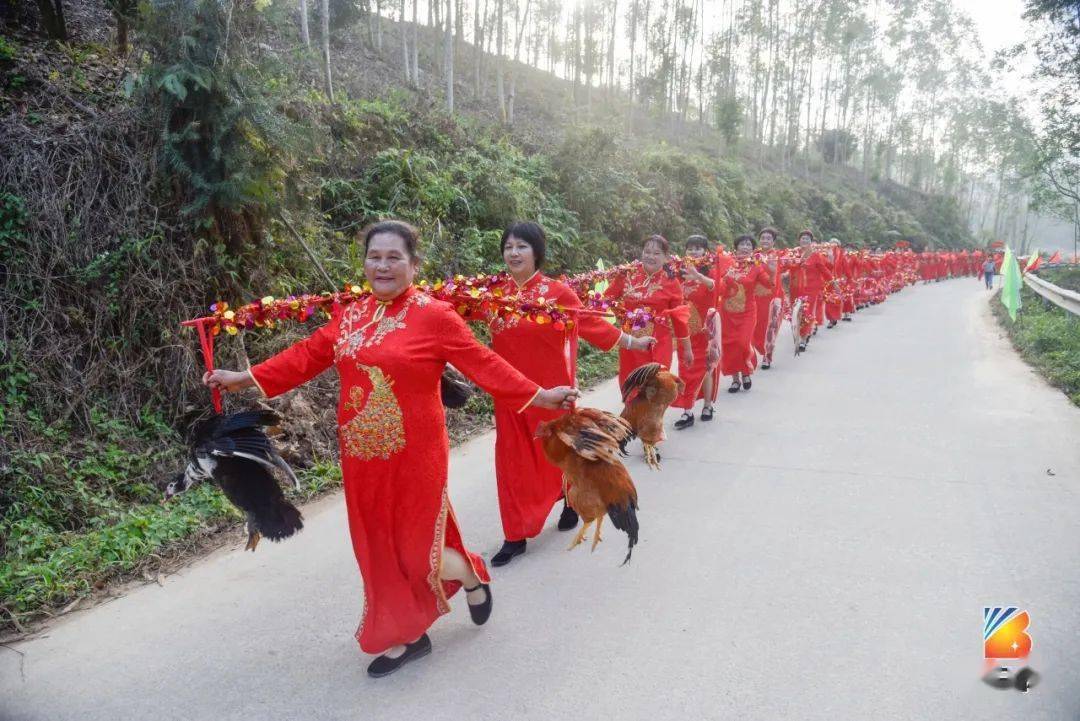 跨年之夜,博白這個村上千人集洪荒之力辦了一件大事!_宗祠_陳氏_儀式